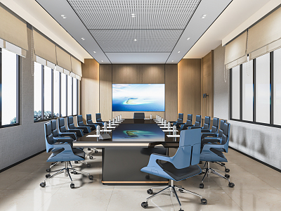 Modern Conference Room Conference Table and Chair Combination Conference Desk Office Desk Negotiation Table and Chair Reception Desk Office Chair model