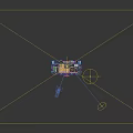 Birds Eye View Of First Floor Interior Layout With Seating Arrangement And Spatial Design