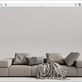 Modern Multiplayer Sofa Lema 3d model