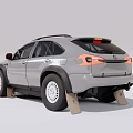 BYD Tang modified car 3d model