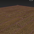 Modern Wood Flooring 3d model