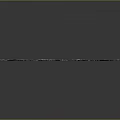 Long Decorative Strip With Textured Surface And Green Edges For Modern Interiors