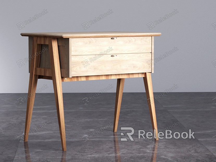 Modern bedside table model