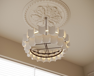 French chandelier 3d model