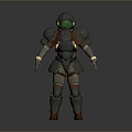 Sci-Fi Armor Alien Armor Sci-Fi Armor High-Tech Armor Futuristic Armor Alien Warrior Armor 3d model