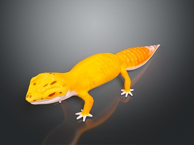 Lizard Anime Lizard Chameleon Cartoon Lizard Reptile Cold Blooded Animal Reptile Class model