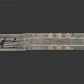Heavy Duty Flatbed Trailer With Metal Flat Surface And Transport Wheels