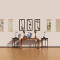 New Chinese style ornaments combination 3d model