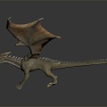 Modern Dinosaur Jurassic Pterosaur 3d model