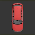 Pink SUV Car With Modern Design And Stylish Grille And Alloy Wheels