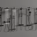 Shower Modern Shower 3d model