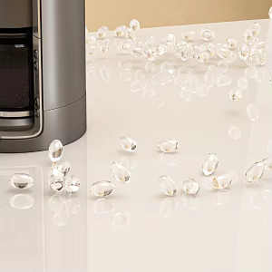 PVC Granules Particle Toy Plastic PPC Acrylic 3d model