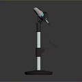 Microphone Amplifier Capacitor Microphone High-end Microphone Wheat Desktop Microphone Broadcasting Microphone 3d model