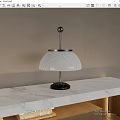 Modern table lamp 3d model