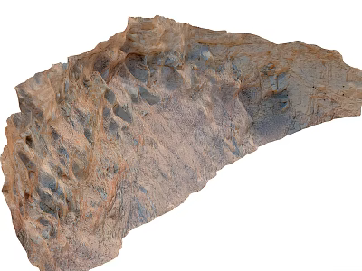 Rough Hewn Stone and Wood Materials for Rustic Home Decor Ideas 3d model