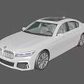 White Luxury Sedan With Sleek Body Design Sunroof And Alloy Wheels