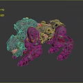 Machine Dinosaur Machine Dinosaur Machine Monster Machine Monster Cartoon Monster Machine Dinosaur Monster 3d model