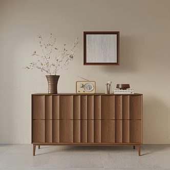 Modern Entrance Cabinet 3d model