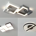 modern ceiling lamp 3d model