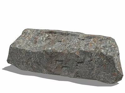 Modern stone rockery stone landscape stone 3d model