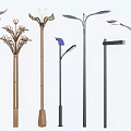 Outdoor Lights Various Designs for Garden Courtyard Street Lighting Decorative Lamps