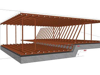 Raft variable thickness junction 3d model