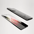 Samsung Smartphone Multiple Angles View With Sleek Design Colorful Display And Cameras 3d model