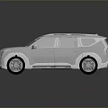 Modern White SUV With Sleek Exterior Sunroof And Stylish Wheels