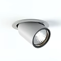 Modern Indoor Ceiling Lighting With Adjustable Downlights And Spotlights 3d model