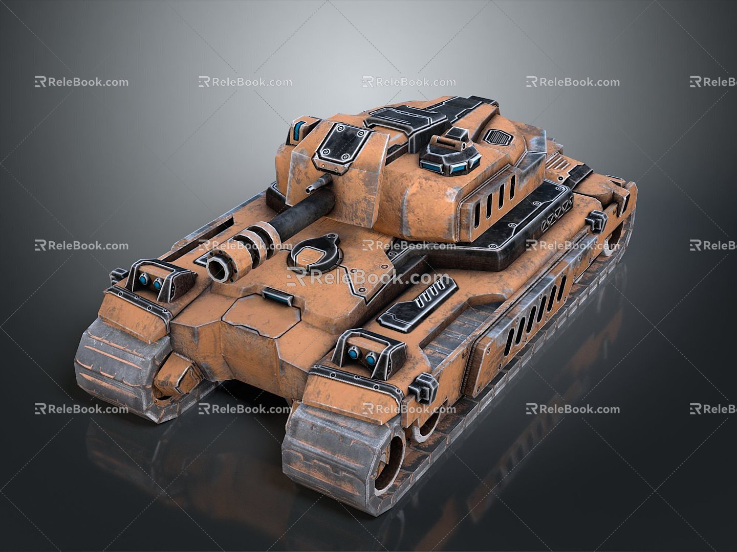 Light Tank Light Armored Tank Modern Tank World War II Tank World War I Tank Heavy Tank 3d model