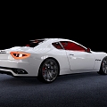 Modern sports car Maserati sports car 3d model