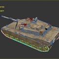 Light Tank Light Armored Tank Modern Tank World War II Tank World War I Tank Heavy Tank 3d model