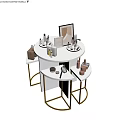 Display head cosmetics display stand 3d model