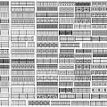 Various Decorative Fence Designs With Ornate Patterns And Grille Styles