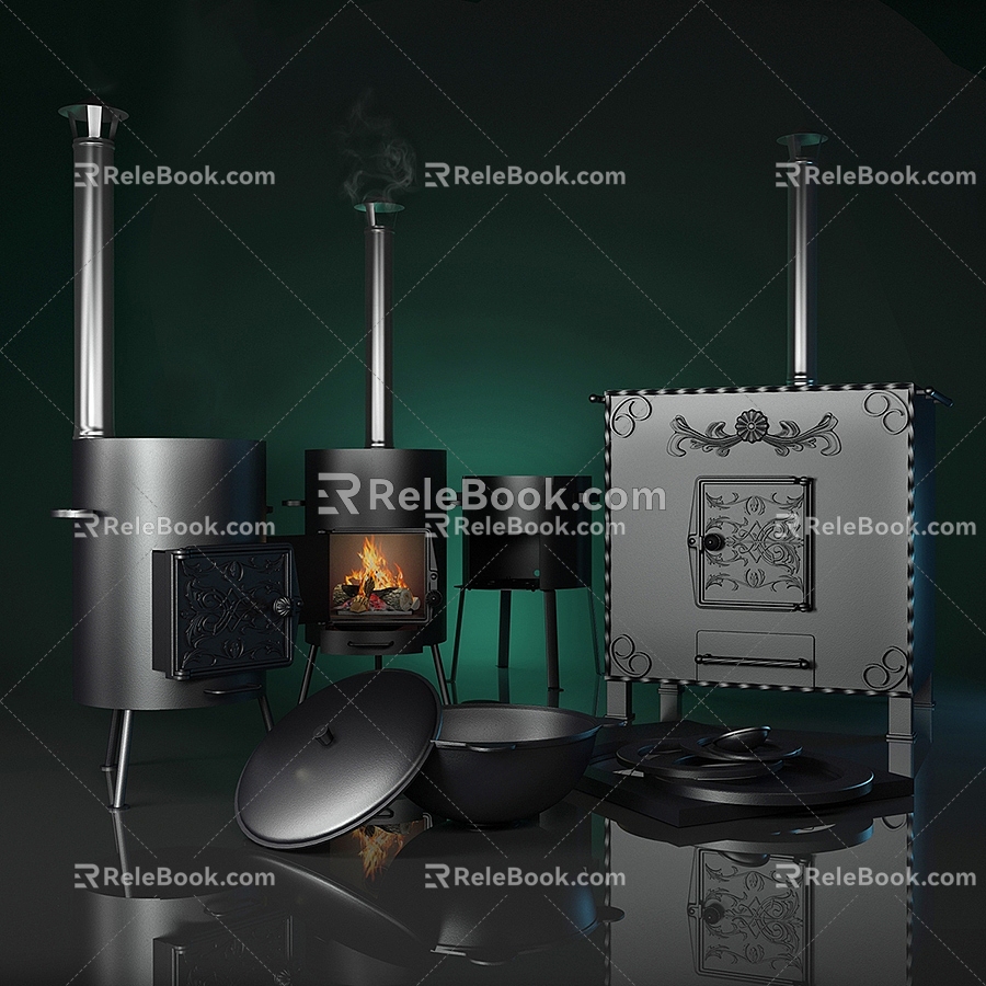 Stove 3d model