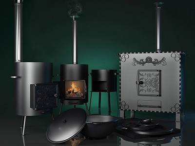 Stove 3d model