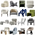 Stylish Single Sofa In Various Modern Designs For Living Room Home Decor