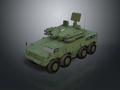 Military Truck Military Transporter Military Transporter Armed Transporter Armored Transporter 3d model