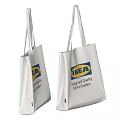 IKEA White Tote Bags For Daily Use With Sustainable Simple Design