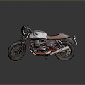 Motorcycle Two-wheeled Motorcycle Cross-country Motorcycle Road Race Motorcycle Motor Vehicle Transport 3d model