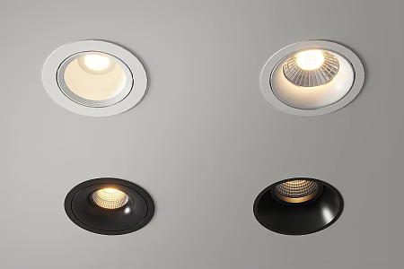 Modern Downlight Spotlight 3d model