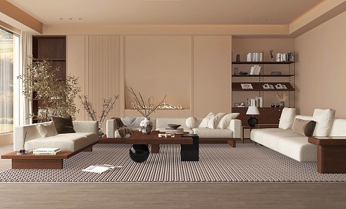 The Silent Living Room 3d model