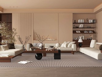 The Silent Living Room 3d model