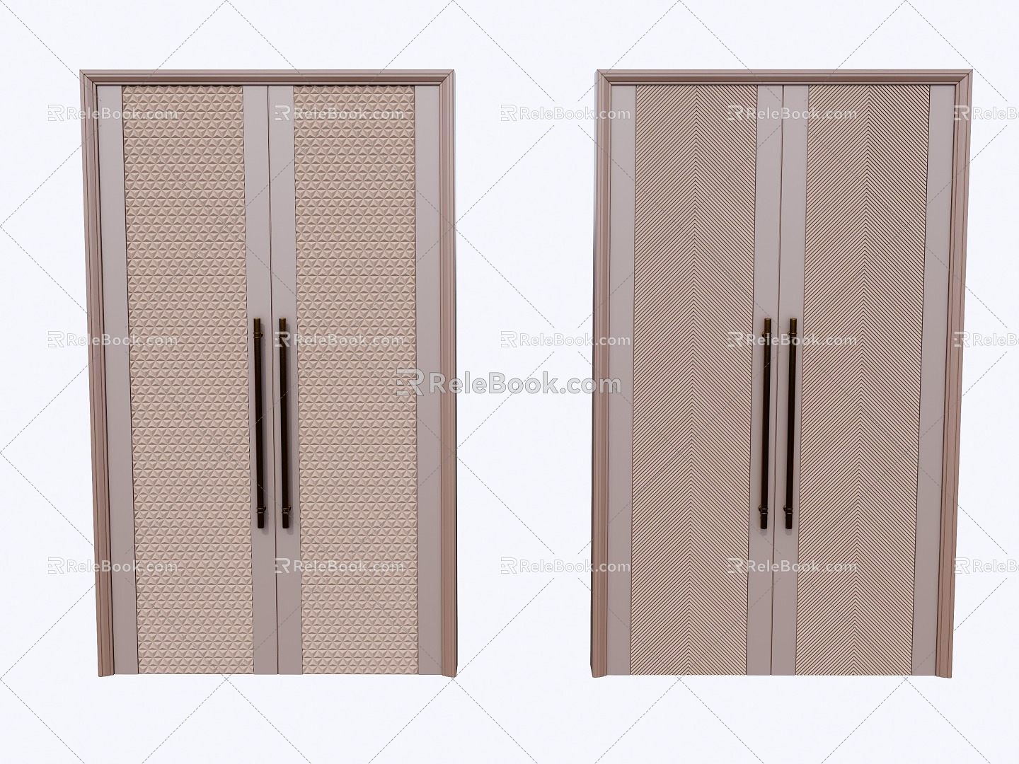 Modern Home Door 3d model