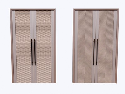 Modern Home Door 3d model