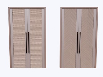 Modern Home Door 3d model