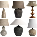 Quiet Table Lamp 3d model