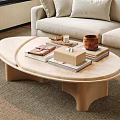 Modern Coffee Table Modern Acrylic Coffee Table Coffee Table Combination Sofa Coffee Table Combination Decorations 3d model