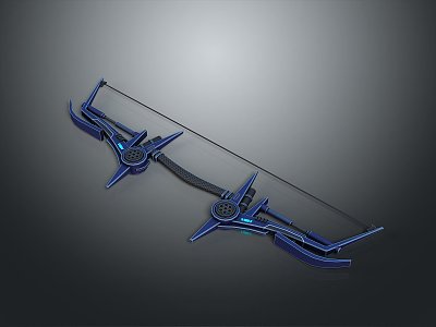 Crossbow Mechanical Crossbow Shift Bow and Arrow Shoot Far Equipment Weapons High-tech Crossbow 3d model