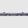 Lego toy building blocks high-speed train high-speed train 3d model